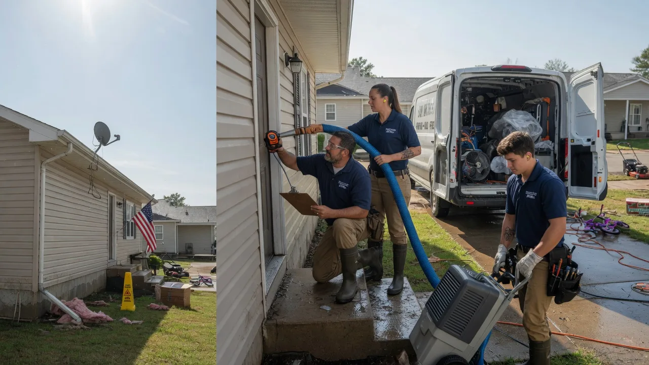 Ceiling Water Damage Restoration in King William, VA near me